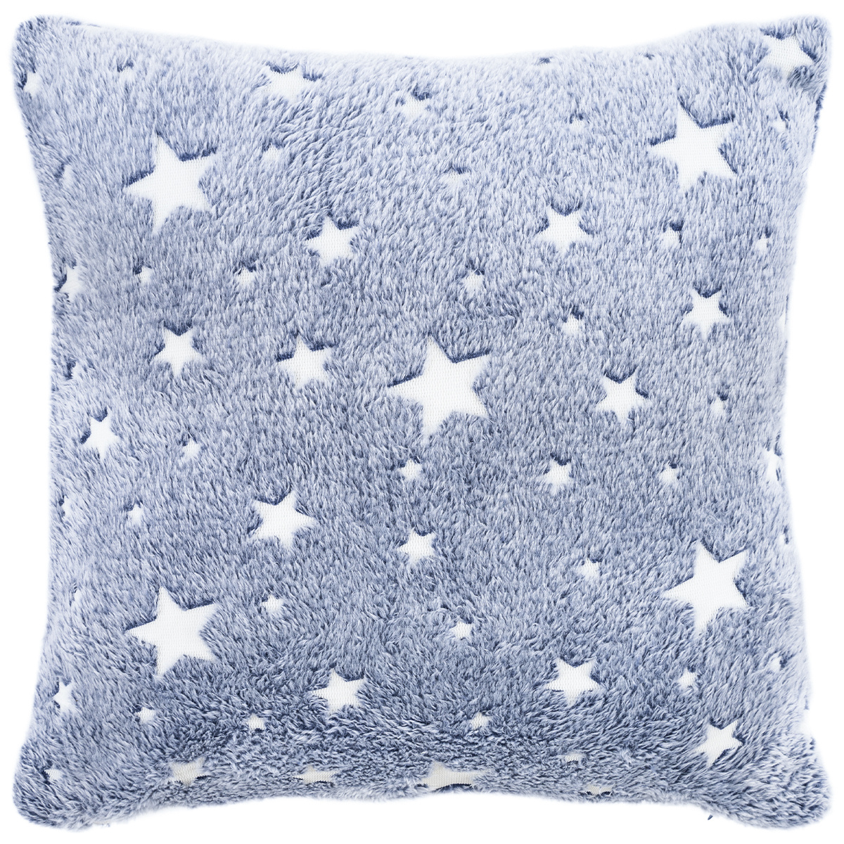 4Home Stars világító kék párnahuzat, 40 x 40 cm