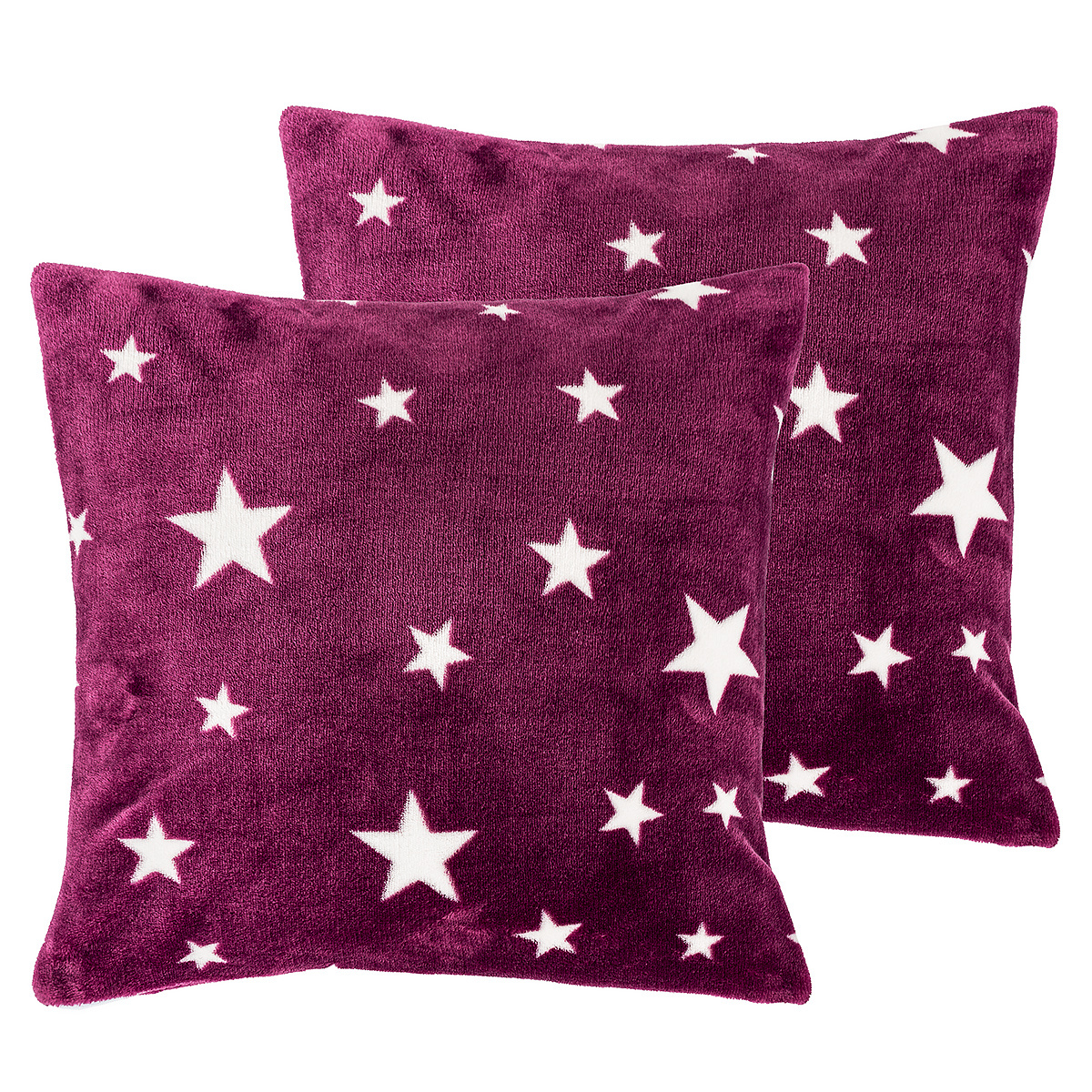 4Home Stars violet párnahuzat, 40 x 40 cm, sada 2 ks