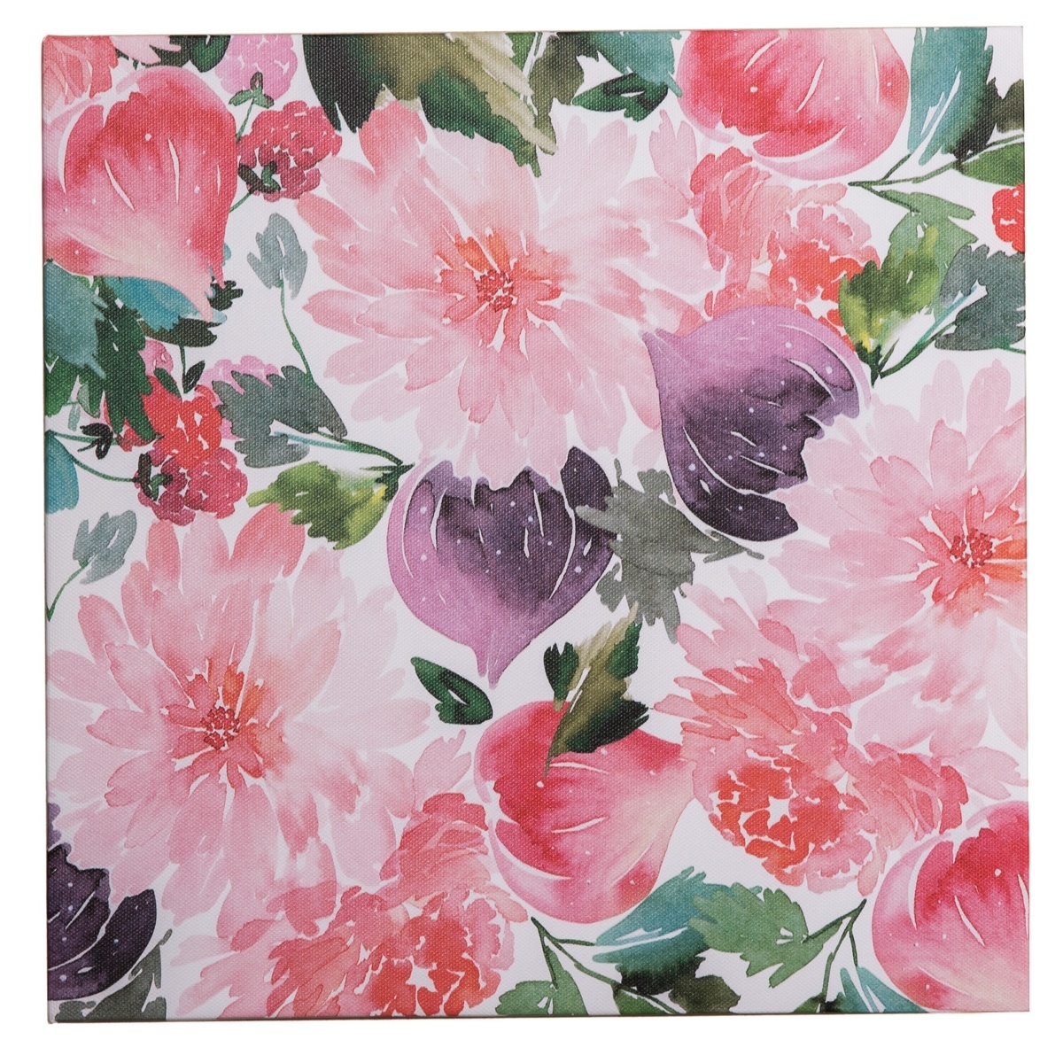 Flower garden vászonkép, 28 x 28 cm