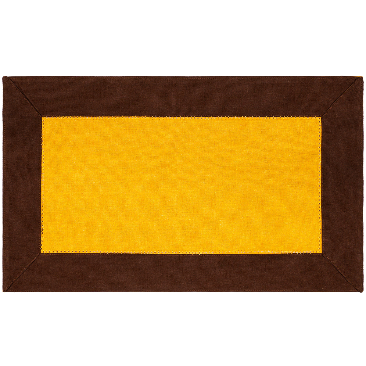 Heda tányéralátét sárga, 30 x 50 cm
