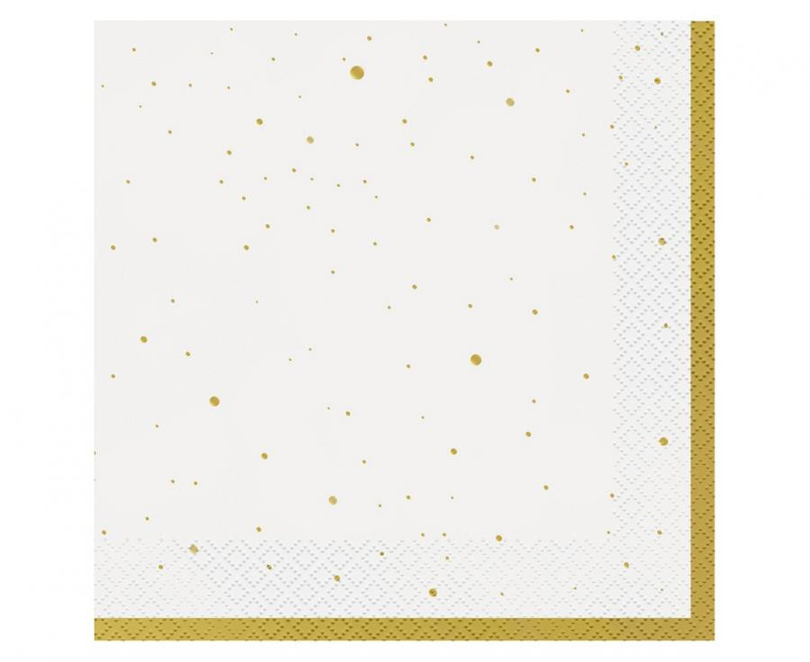 Arany Gold Celebrate szalvéta 20 db-os 33x33 cm