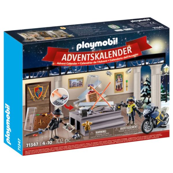 Playmobil: Múzeumi rablás adventi kalendárium 71347