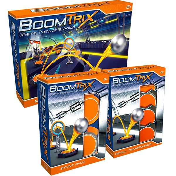 Boomtrix Megacsomag: Trambulin szett 2 db kiegészítővel