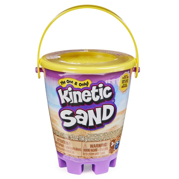 Kinetic Sand: Strandhomok mini vödörben