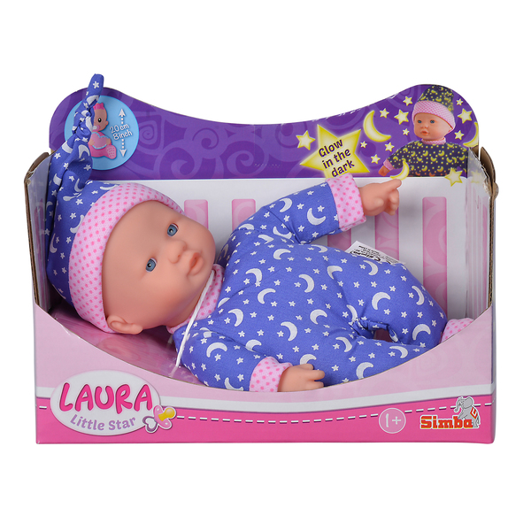 Laura Little Star baba sötétben világító pizsamával