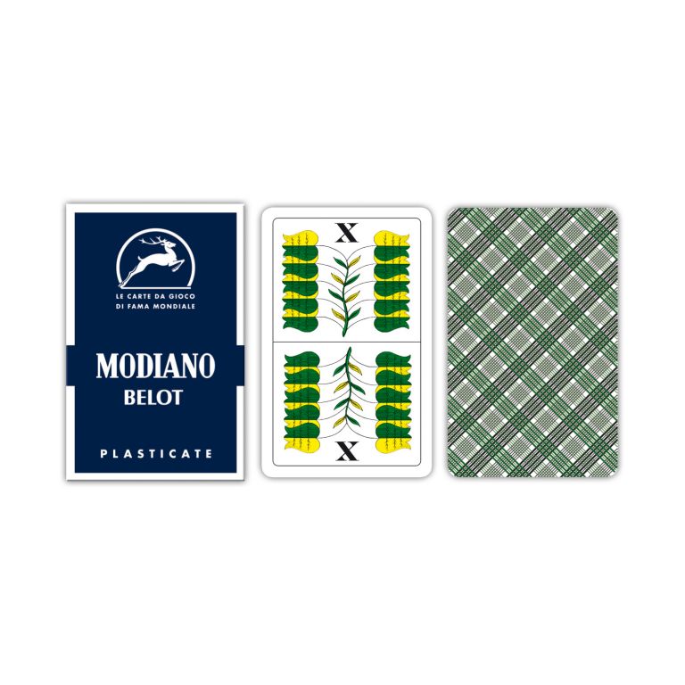 Modiano Belot kétfejű kártya