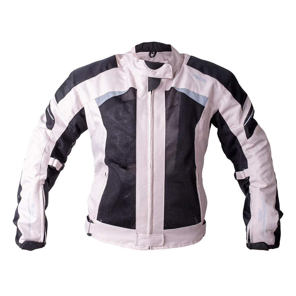 Nyári motoros kabát BOS Aylin  XL  ezüstszürke
