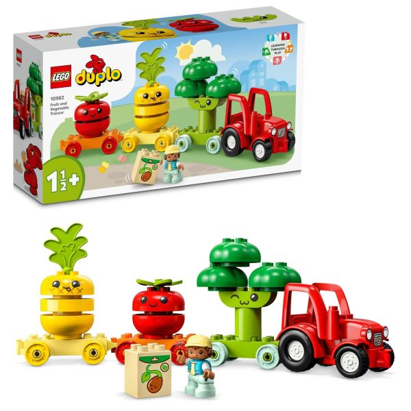 LEGO® DUPLO®: Első készletek Gyümölcs- és zöldségtraktor 10982