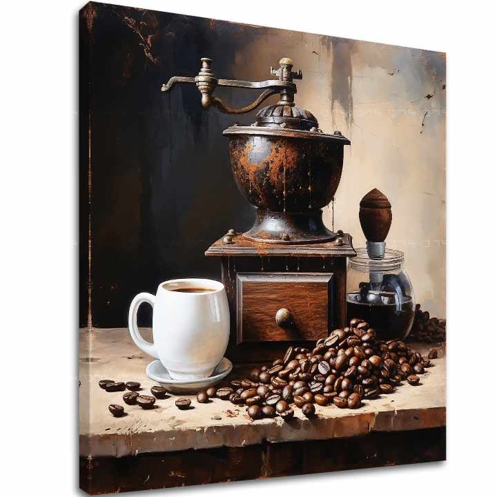 Kávé festmények a konyhában művészi élvezet