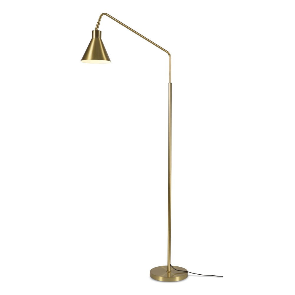 Aranyszínű állólámpa fém búrával (magasság 153 cm) Lyon – it's about RoMi