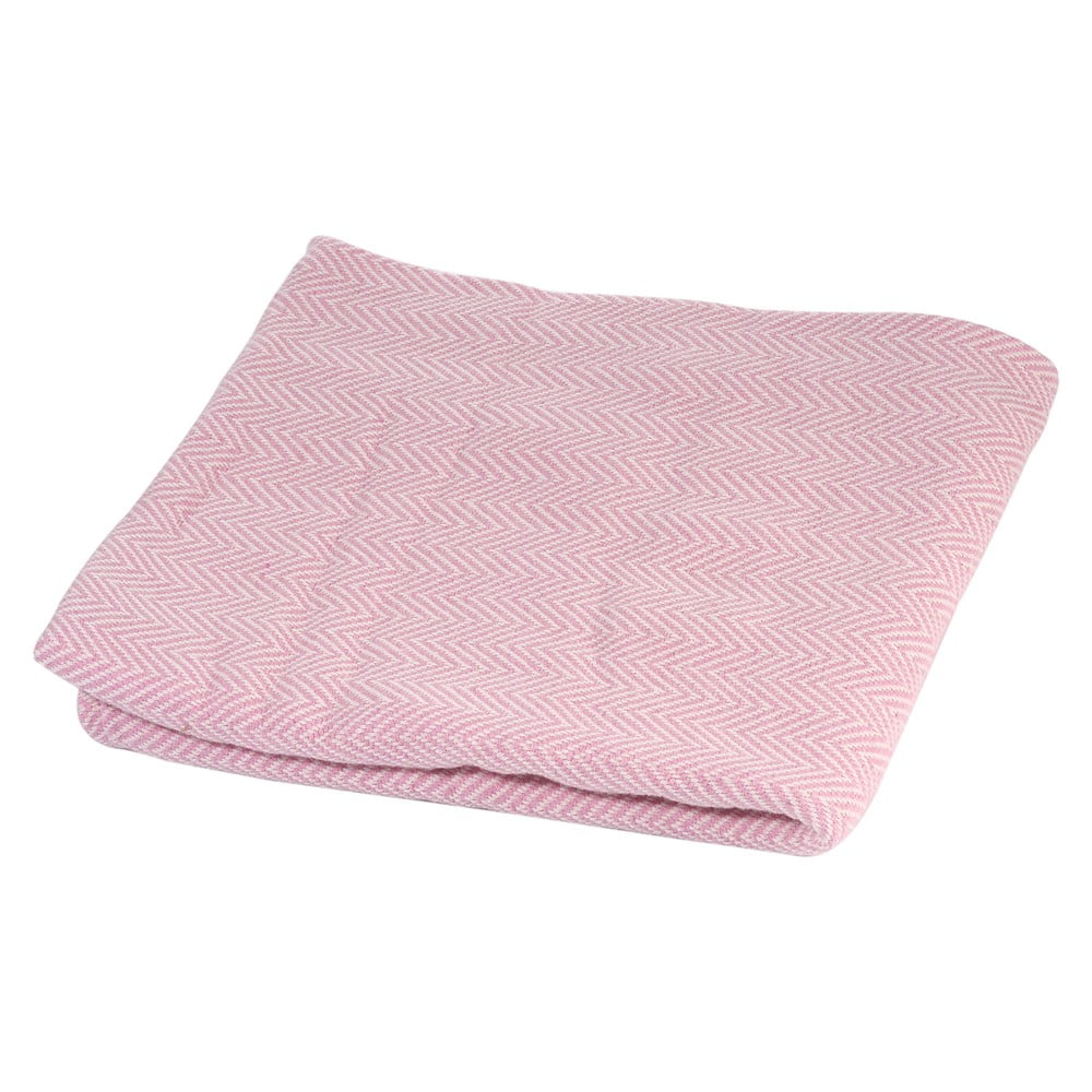 Baby rózsaszín pamut gyerek takaró, 95 x 115 cm - Kindsgut
