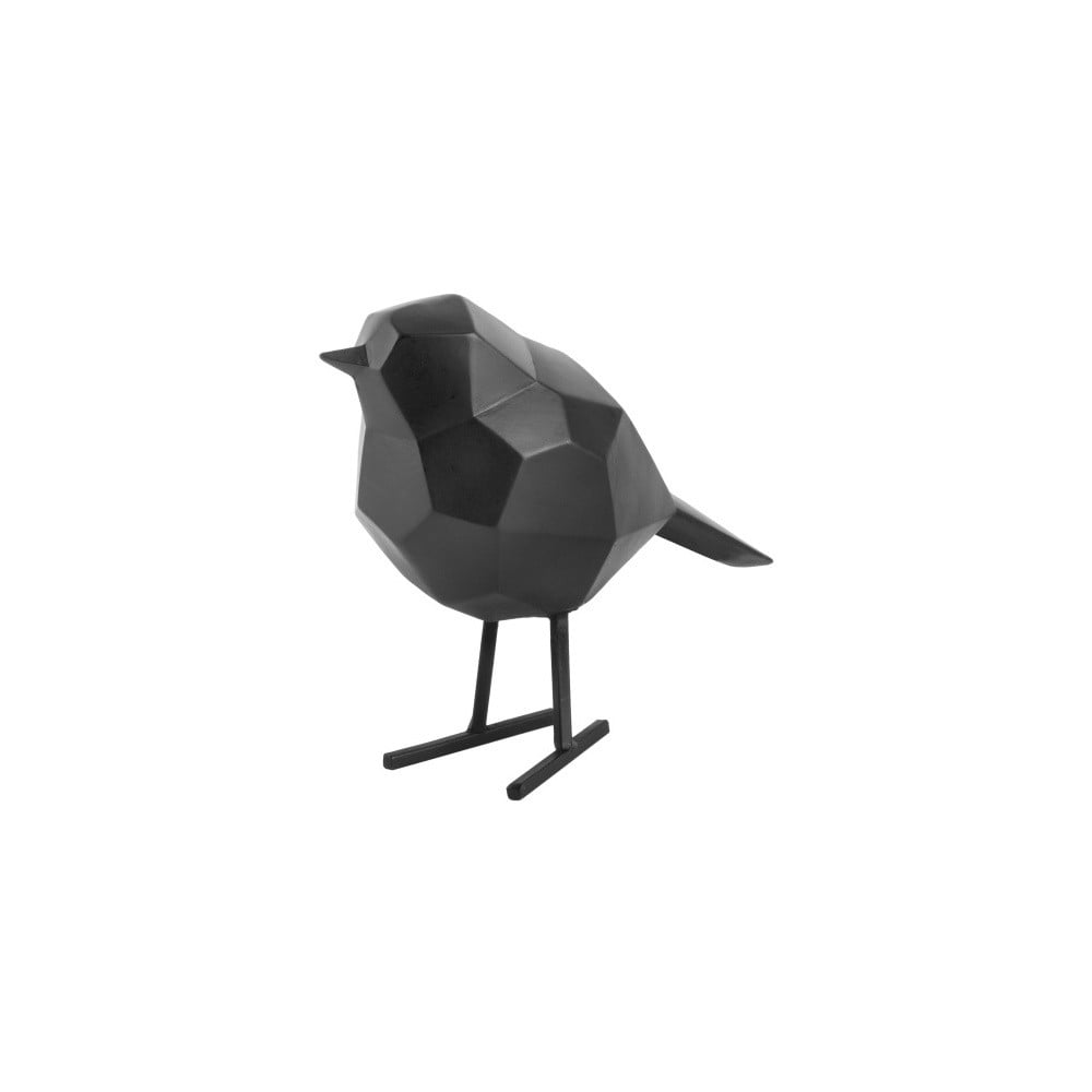 Bird Small Statue fekete dekorációs szobor - PT LIVING