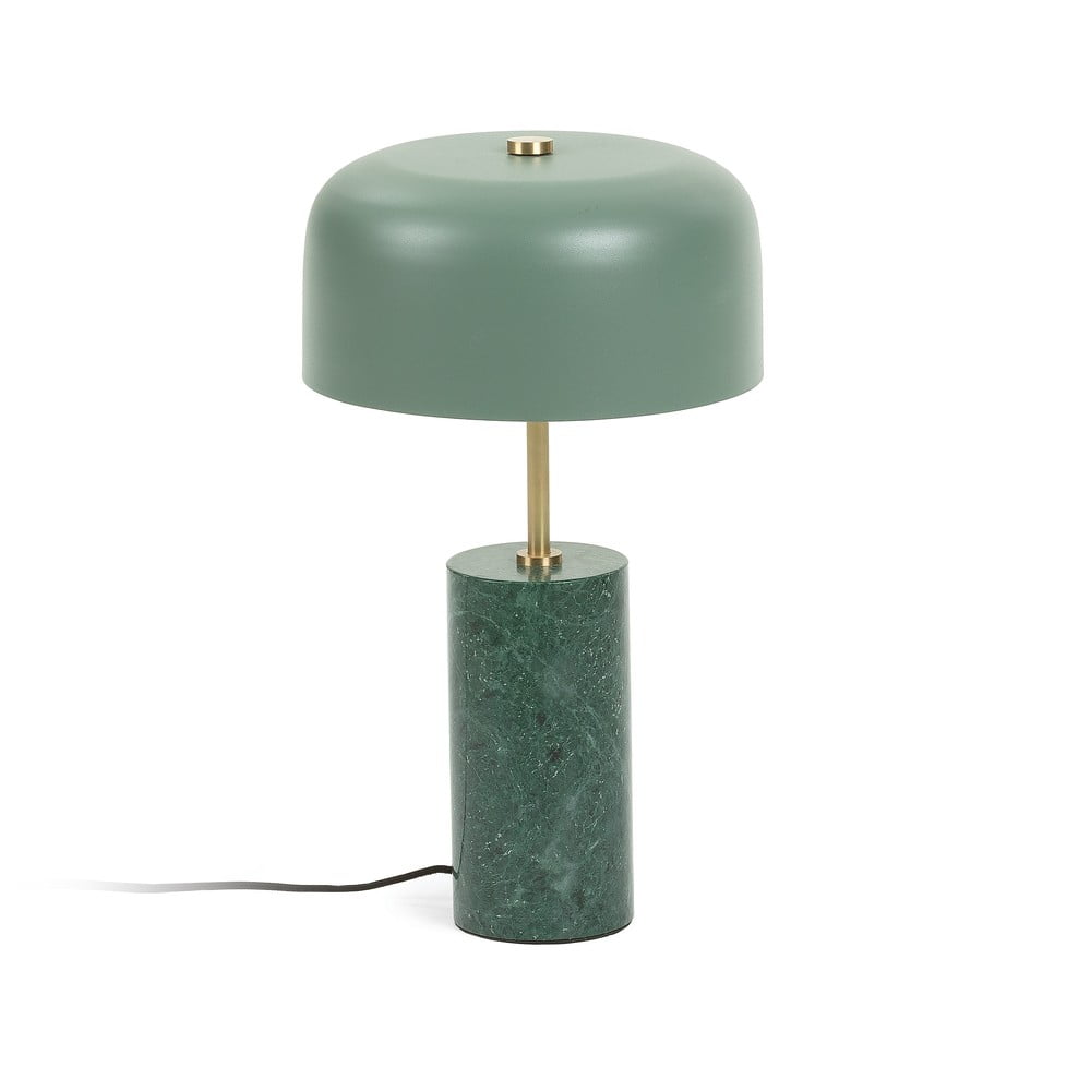 Biscane zöld asztali lámpa - Kave Home