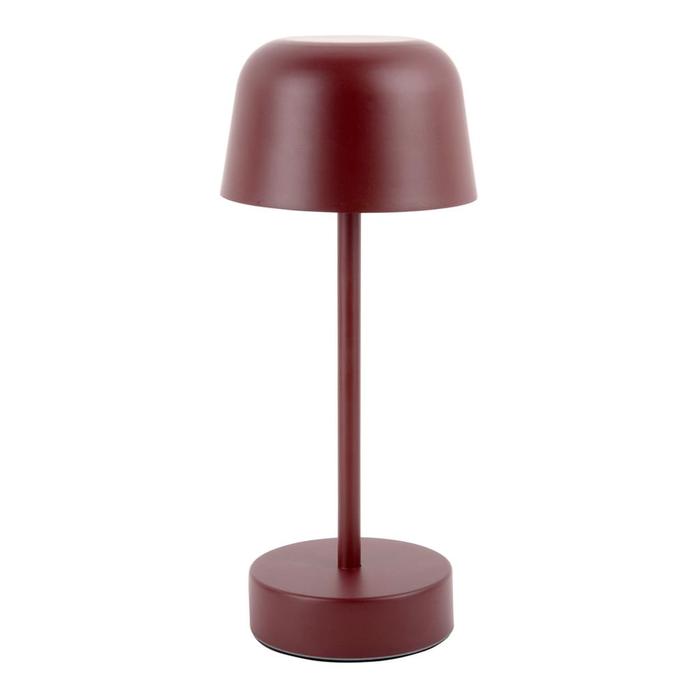 Borvörös LED asztali lámpa (magasság 28 cm)  Brio  – Leitmotiv