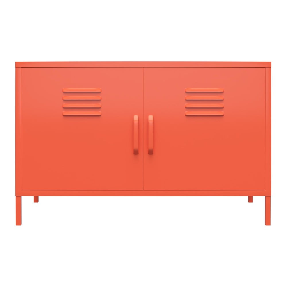 Cache narancssárga fém szekrény, 100 x 64 cm - Novogratz