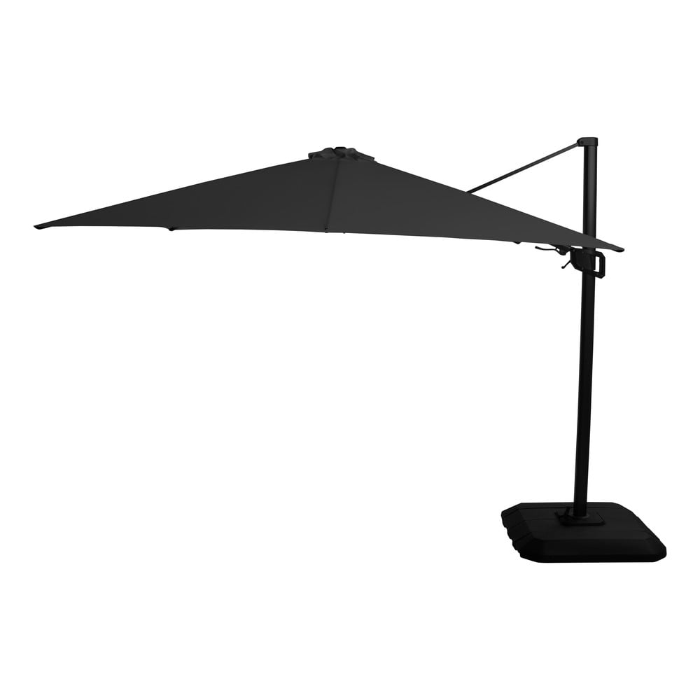 Fekete napernyő 300x300 cm Shadowflex Deluxe – Hartman