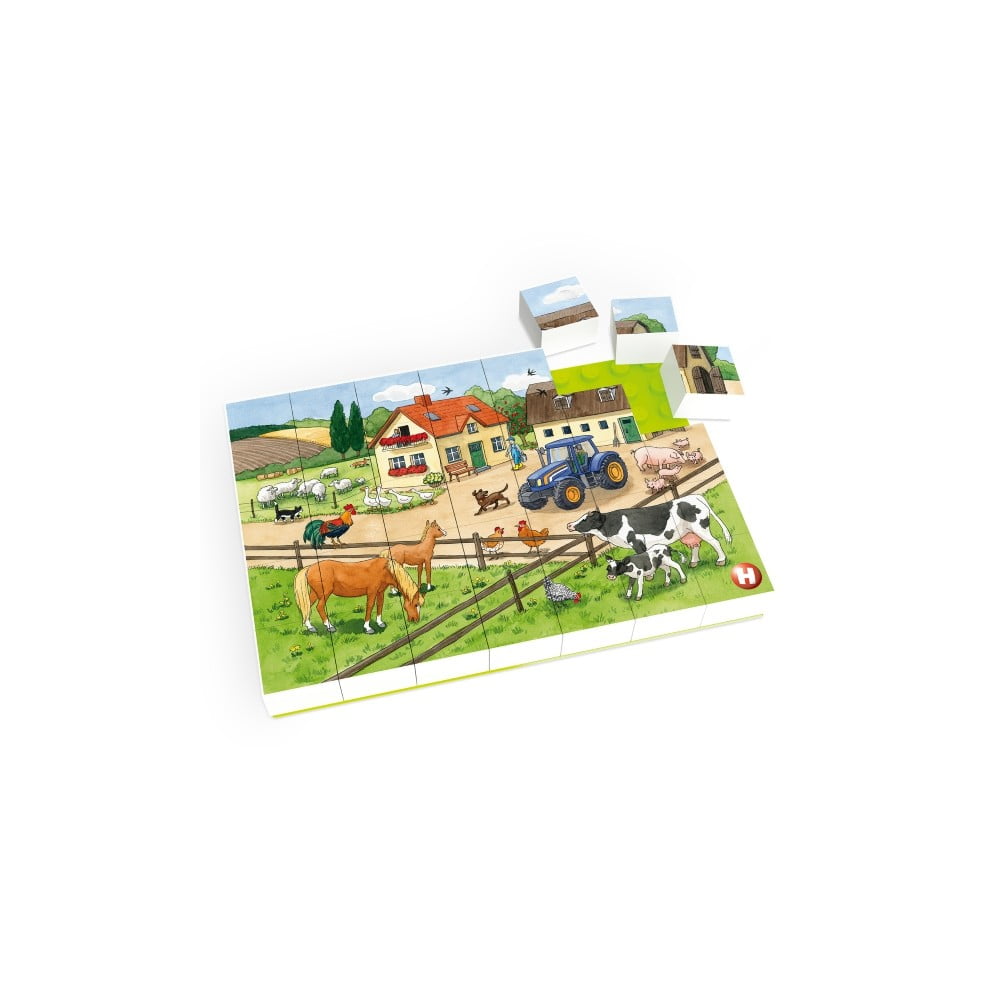 Élet a farmon puzzle gyerekekek - Hubelino