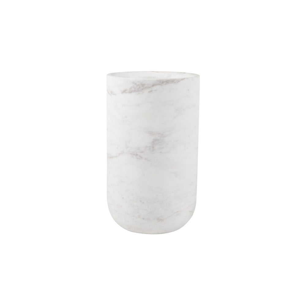Fajen fehér márvány váza - Zuiver