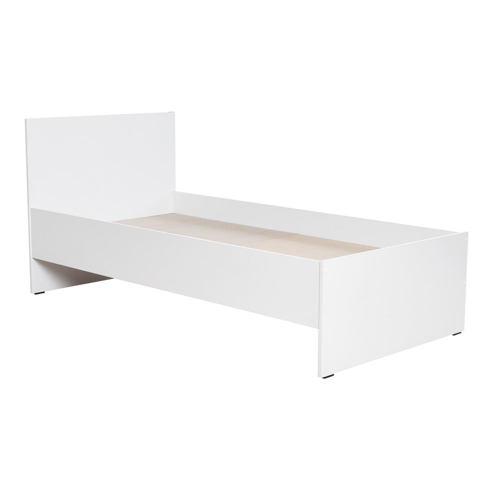 Fehér egyszemélyes ágy 90x190 cm KRY – Kalune Design