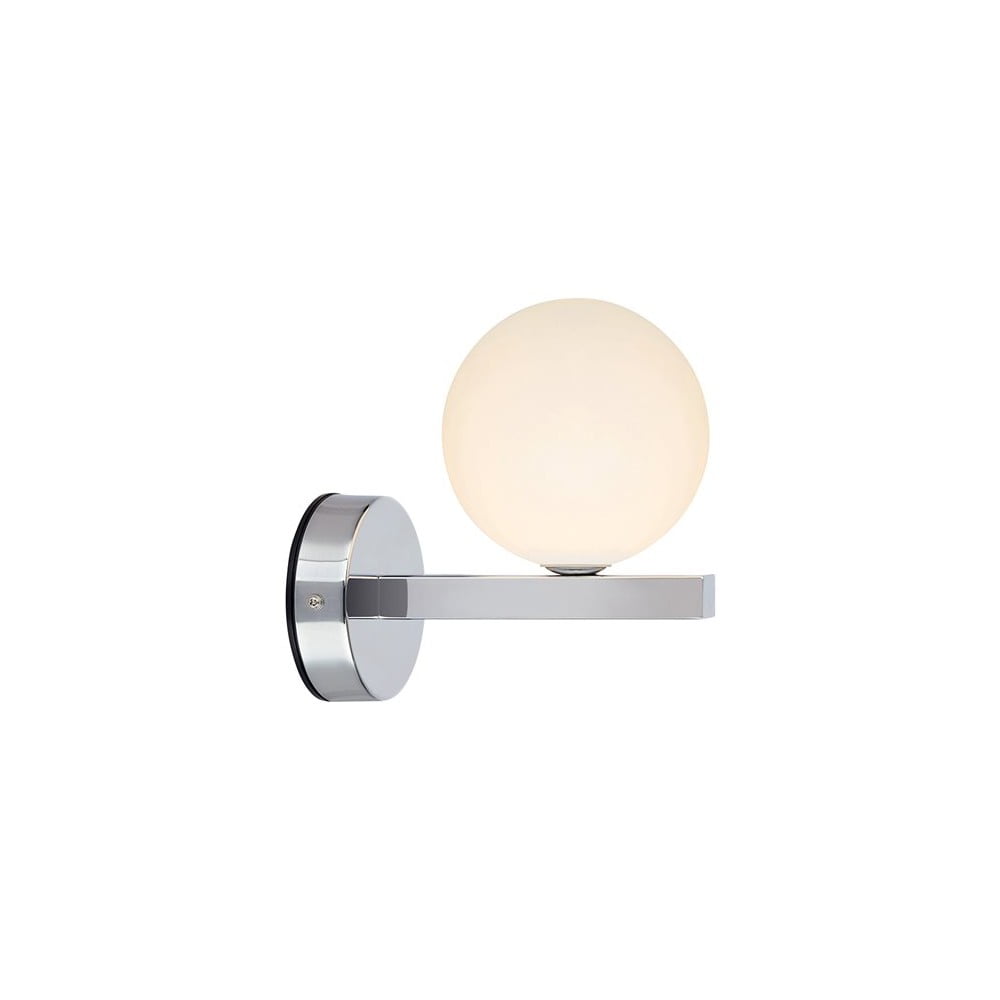 Fehér-ezüstszínű fali lámpa (hosszúság 17,5 cm) Stella – Markslöjd