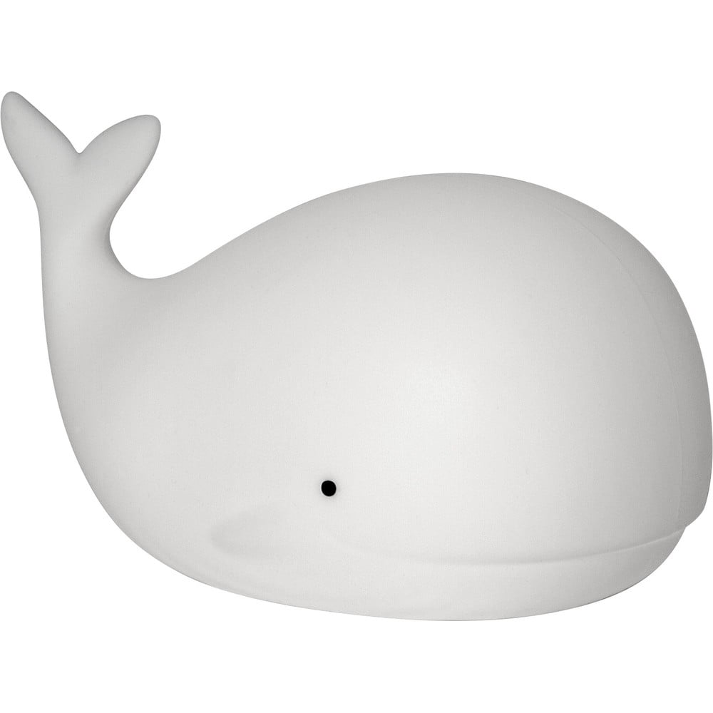 Fehér LED gyerek éjjeli lámpa Whale - Star Trading
