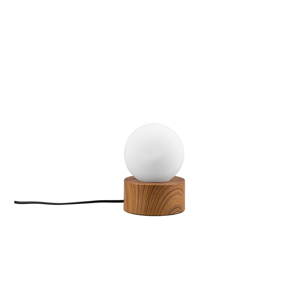 Fehér-natúr színű asztali lámpa (magasság 17 cm) Countess – Trio