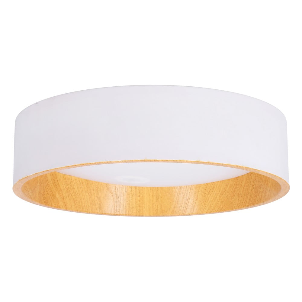 Fehér-natúr színű LED függőlámpa ø 40 cm Lazio – Candellux Lighting