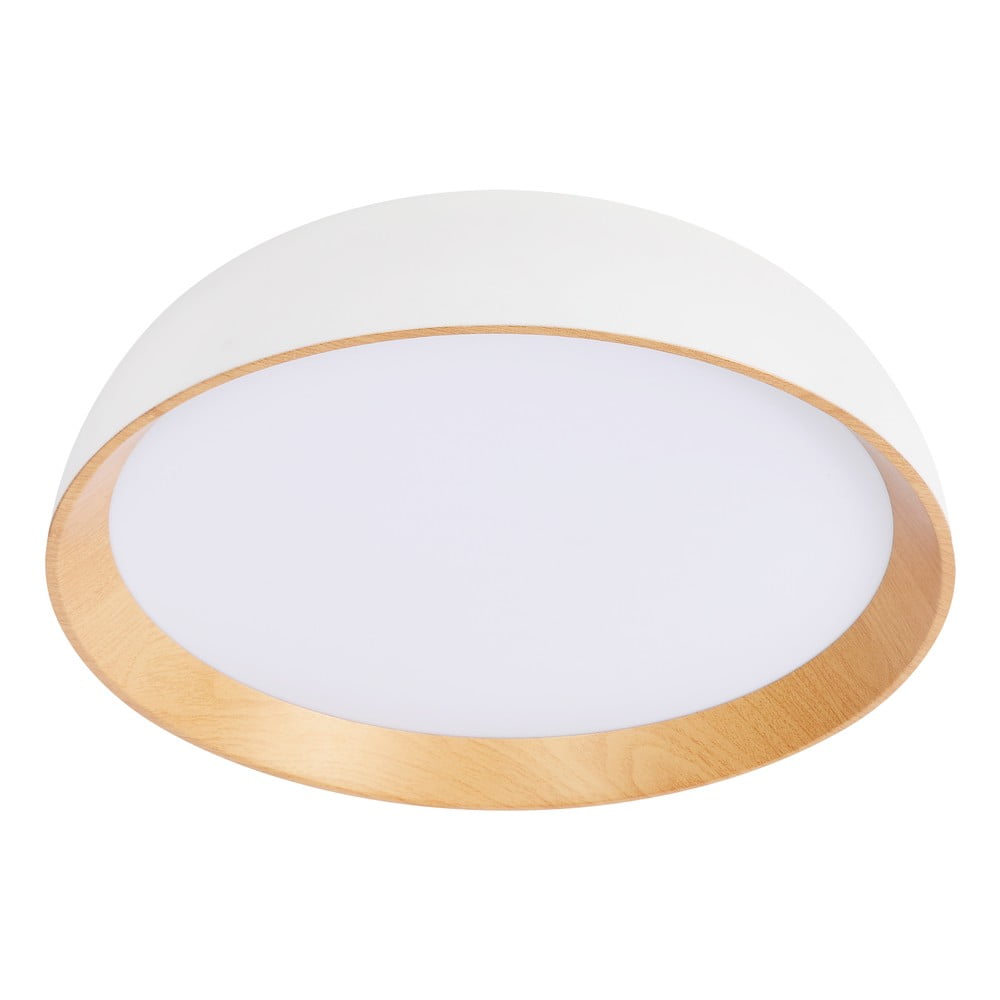 Fehér-natúr színű LED mennyezeti lámpa ø 40 cm Calabria – Candellux Lighting