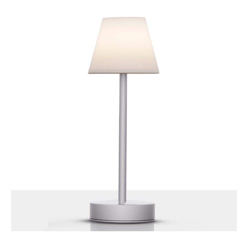 Fehér-szürke asztali lámpa 32 cm Divina - Tomasucci