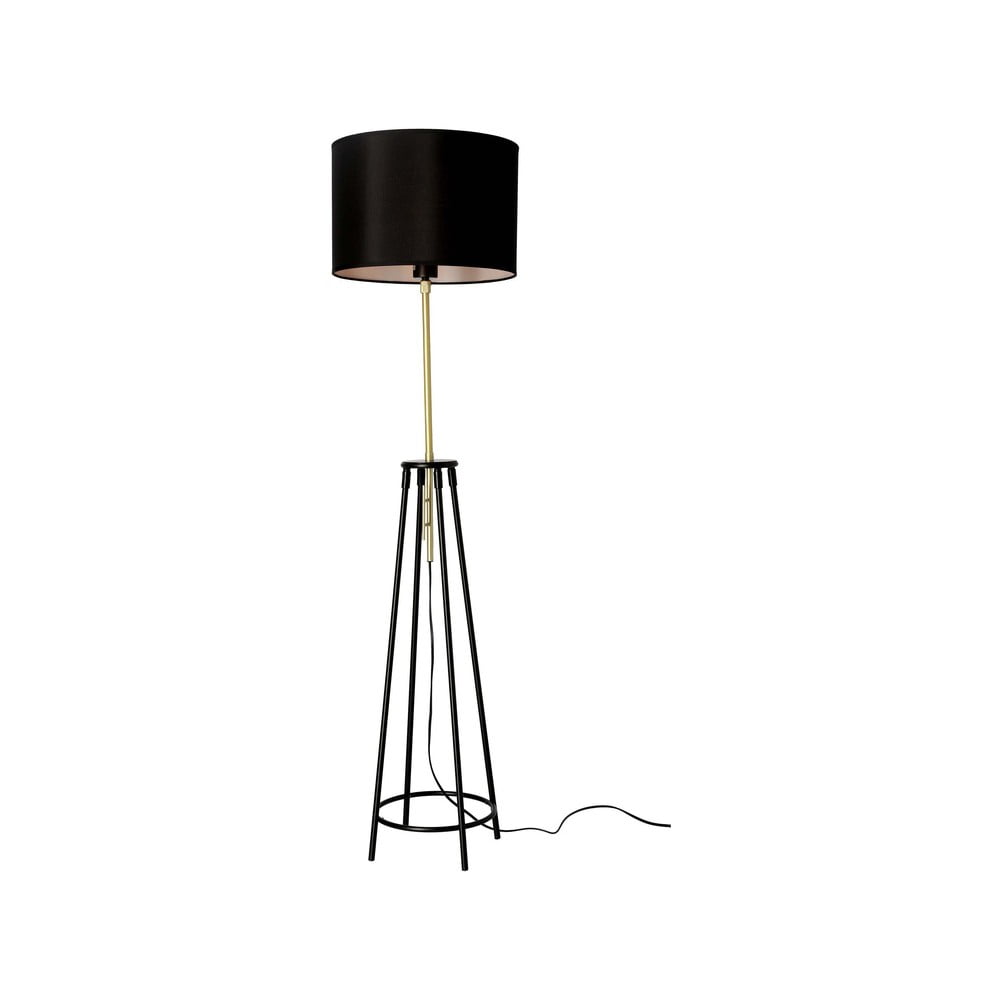 Fekete állólámpa (magasság 154 cm) Tegola – Candellux Lighting