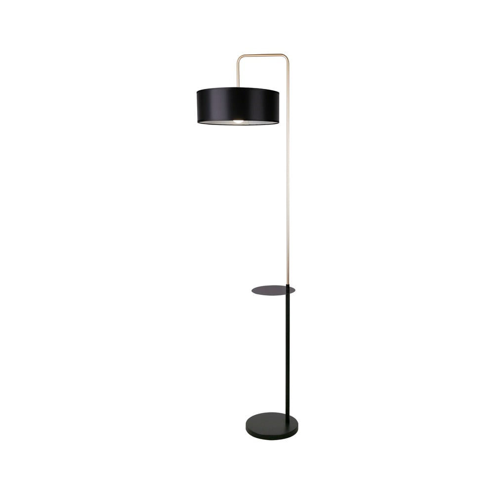 Fekete állólámpa (magasság 172 cm) Impact – Candellux Lighting