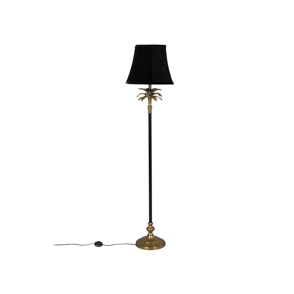 Fekete-aranyszínű állólámpa Cresta - Dutchbone