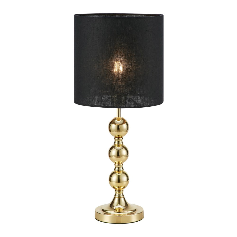 Fekete-aranyszínű asztali lámpa (magasság 57 cm) Octo – Markslöjd