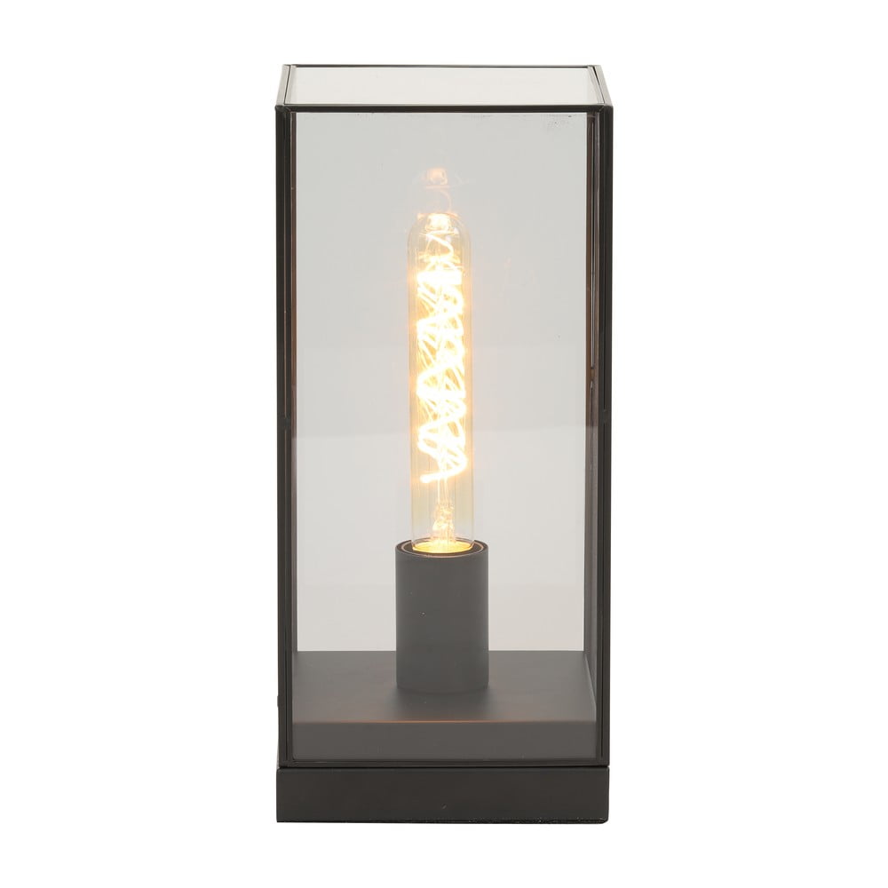 Fekete asztali lámpa (magasság 32,5 cm) Askjer – Light & Living