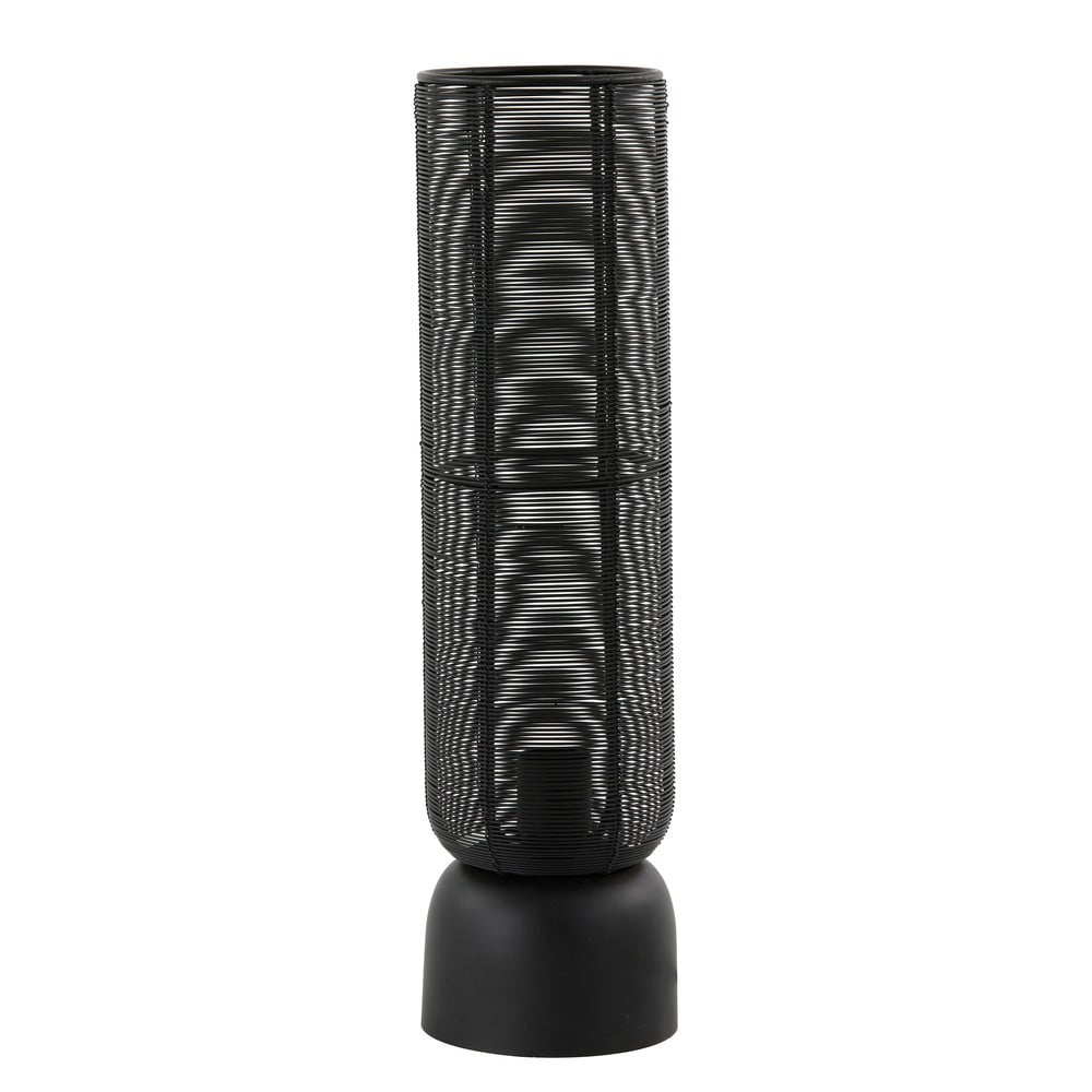 Fekete asztali lámpa (magasság 49,5 cm) Lezuza – Light & Living
