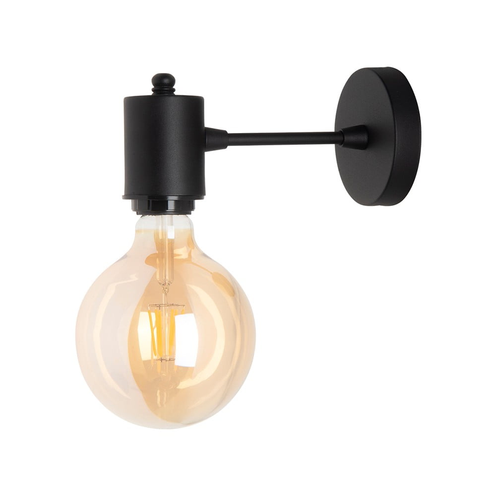 Fekete fém fali lámpa Alto – Squid Lighting