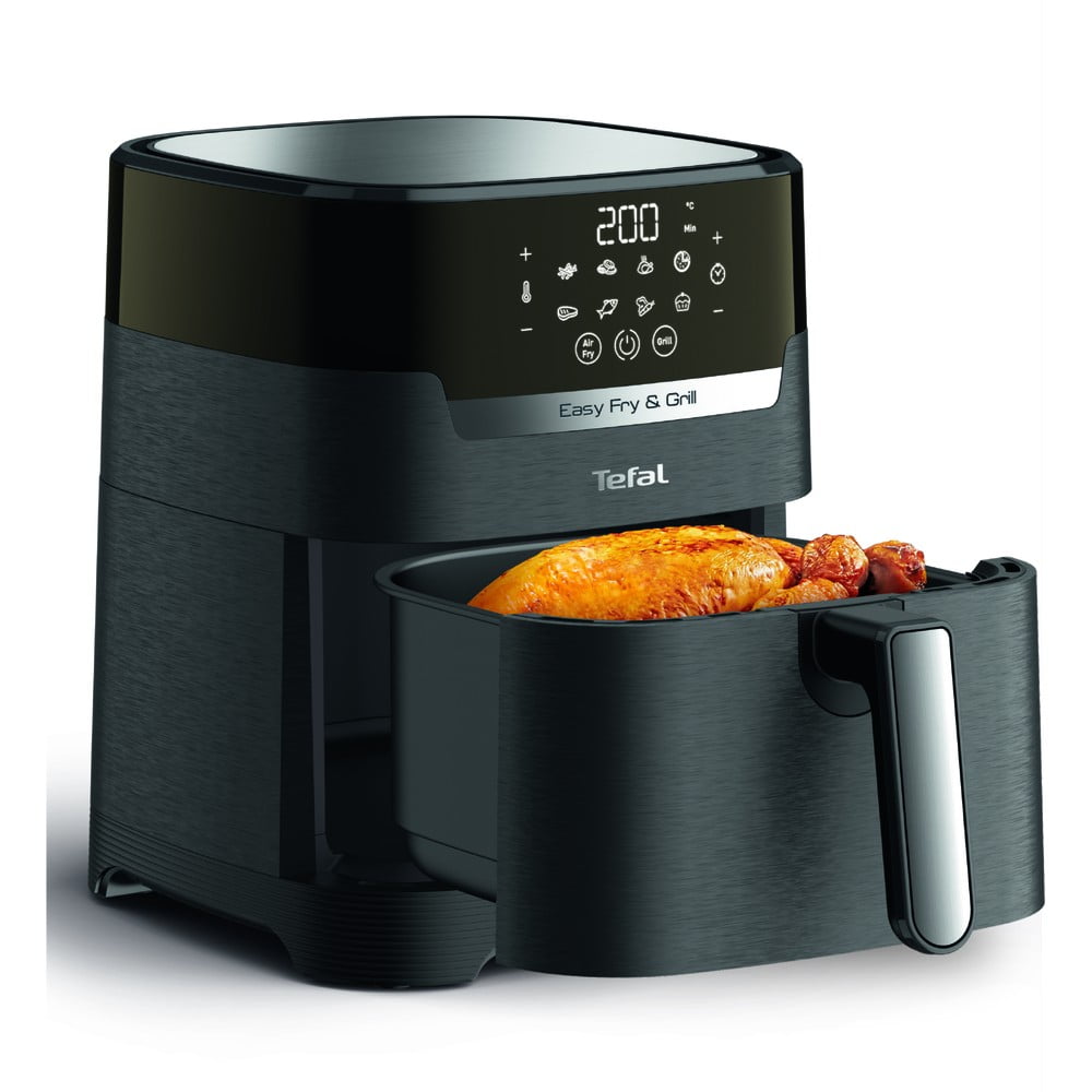 Fekete fritőz Easy Fry & Grill – Tefal