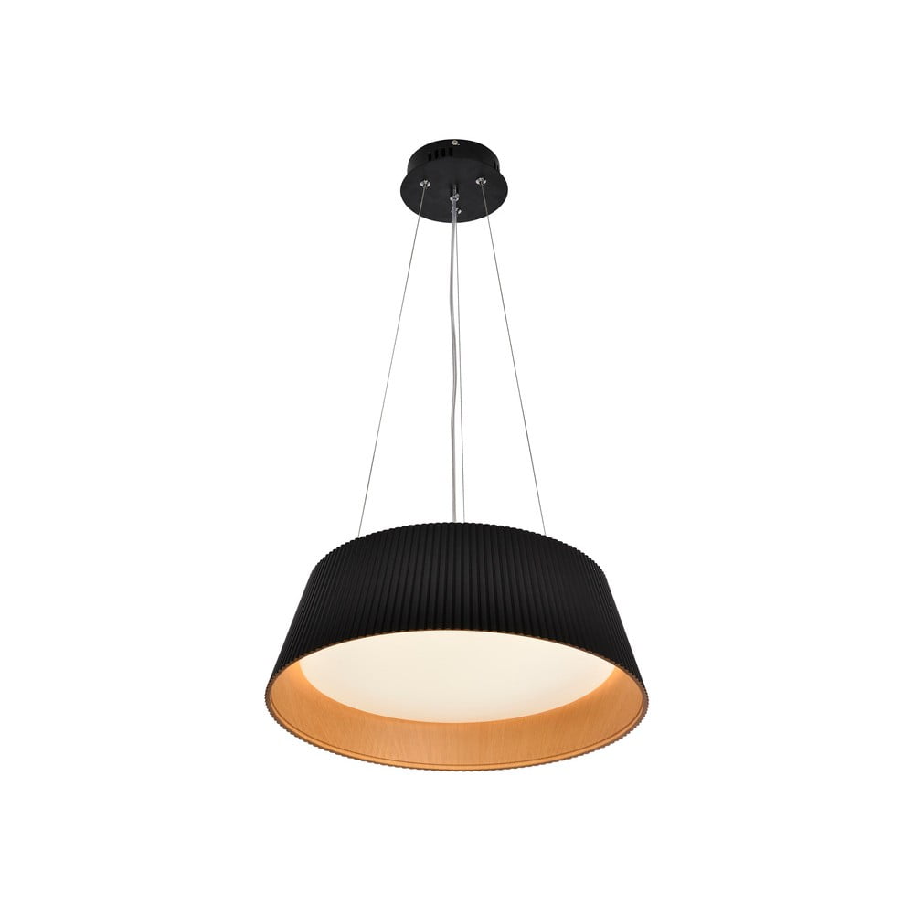 Fekete LED függőlámpa fém búrával ø 45 cm Umbria – Candellux Lighting