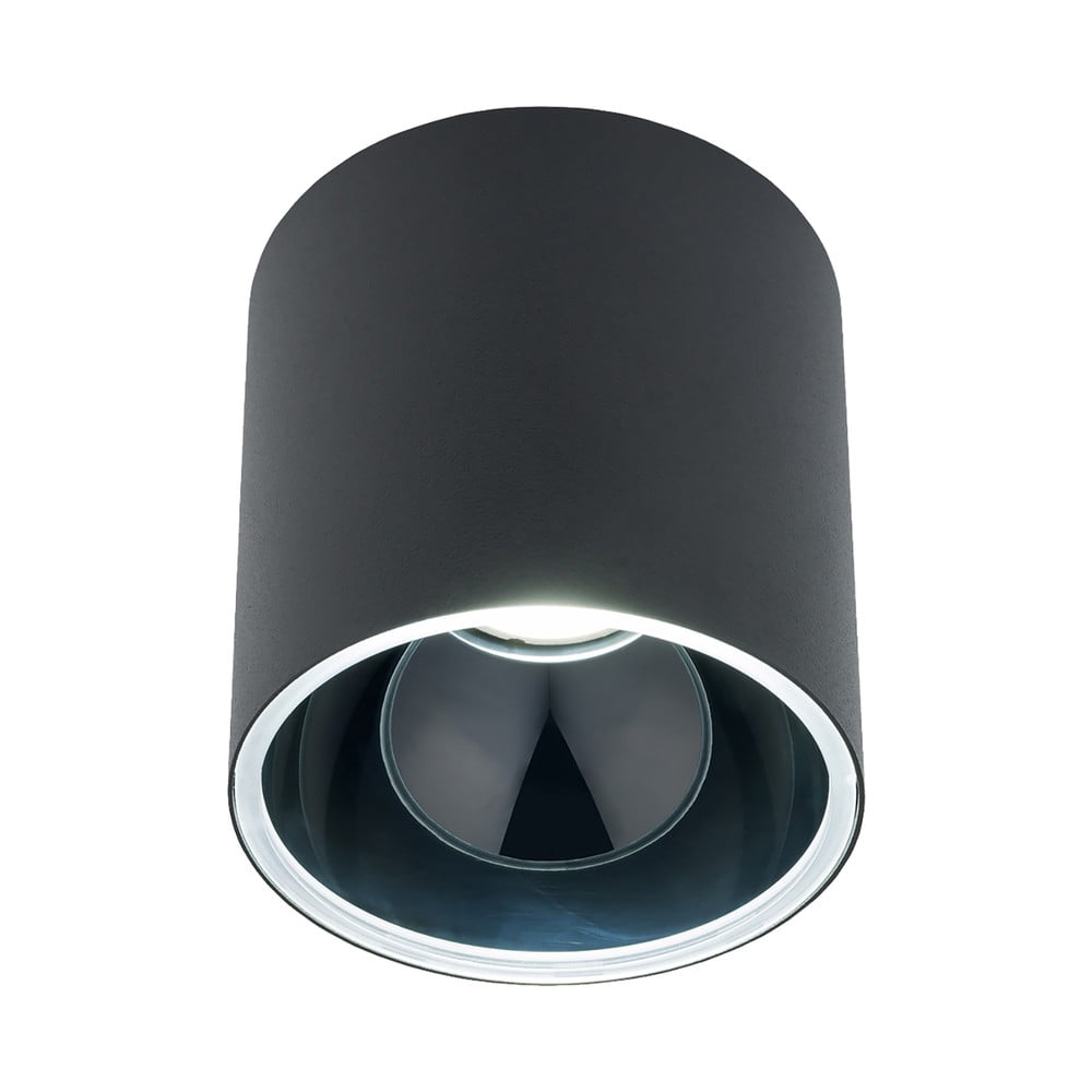 Fekete mennyezeti lámpa fém búrával 13x13 cm Arch - Markslöjd