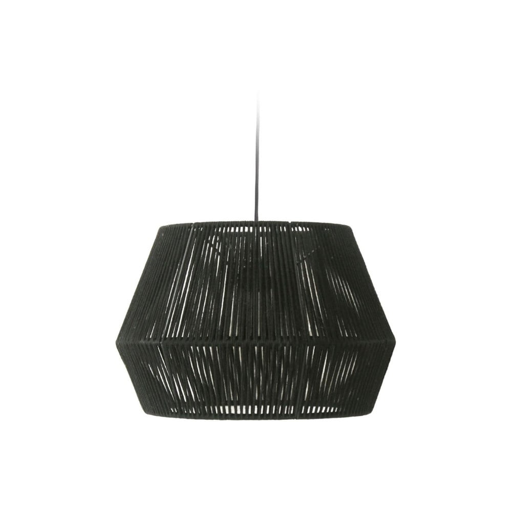 Fekete textil lámpabúra ø 36,5 cm Cantia – Kave Home