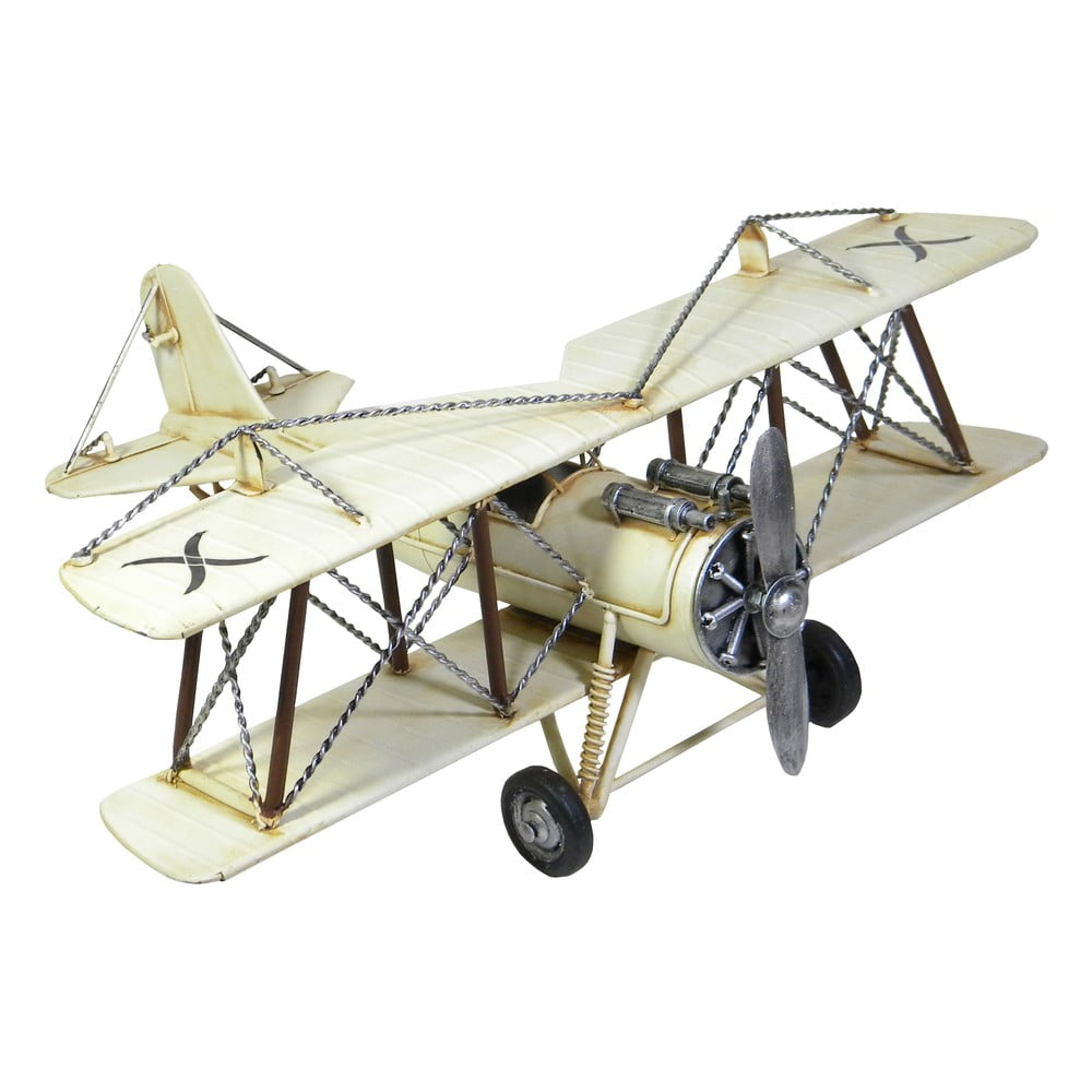 Fém kisméretű dekoráció Plane – Antic Line