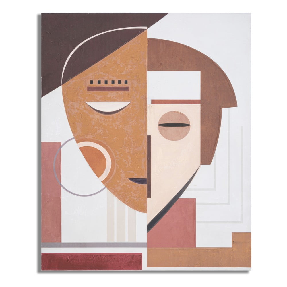 Festmény 80x100 cm Ethnic Face - Mauro Ferretti