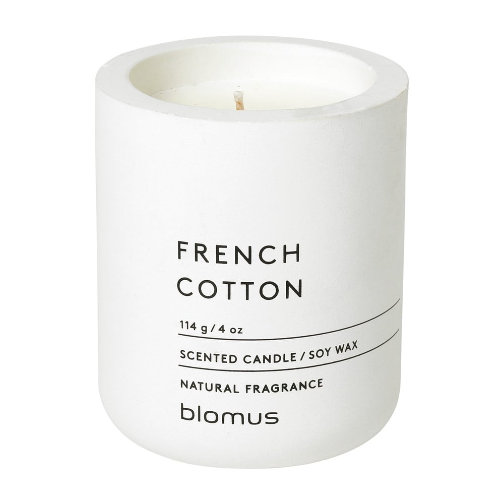 Illatos szójaviasz gyertya égési idő 24 ó Fraga: French Cotton – Blomus