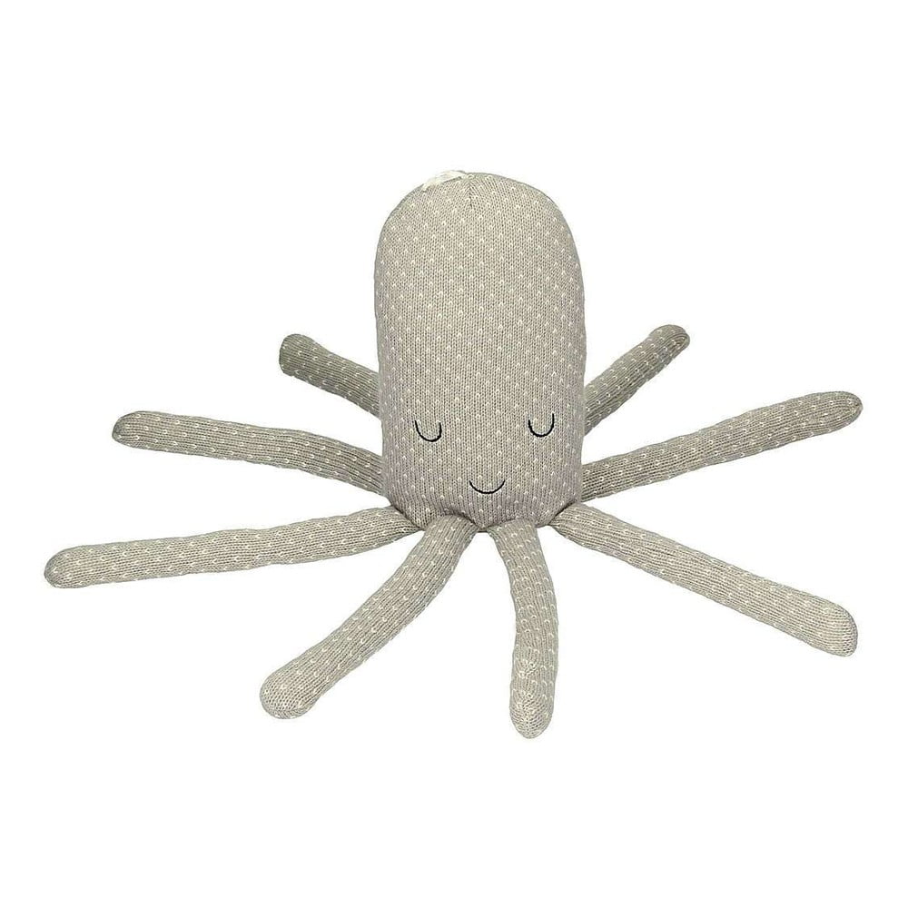 Gyerek párna Octopus - Yellow Tipi