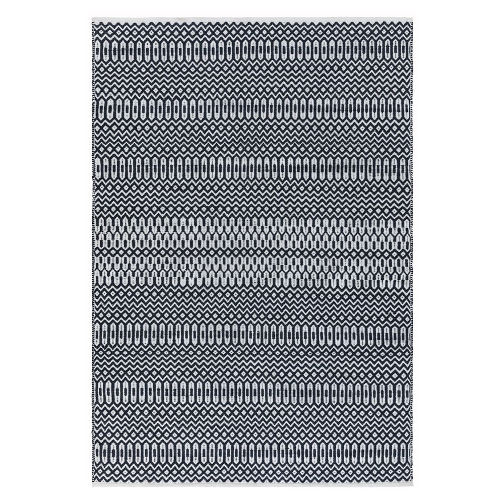 Halsey fekete-fehér szőnyeg, 120 x 170 cm - Asiatic Carpets