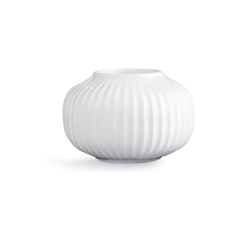 Hammershoi fehér porcelán mécsestartó, ⌀ 10 cm - Kähler Design