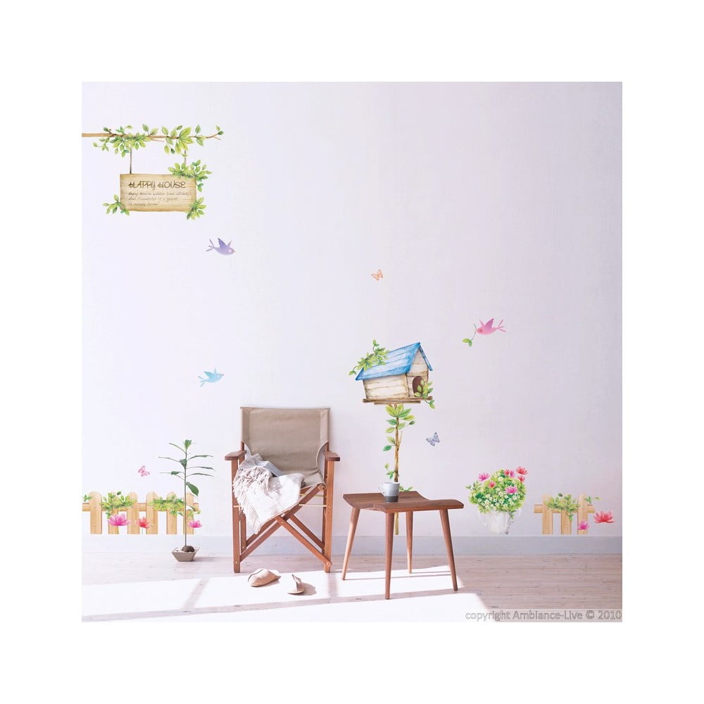 Happy House falmatrica készlet, 42 x 30 cm - Ambiance