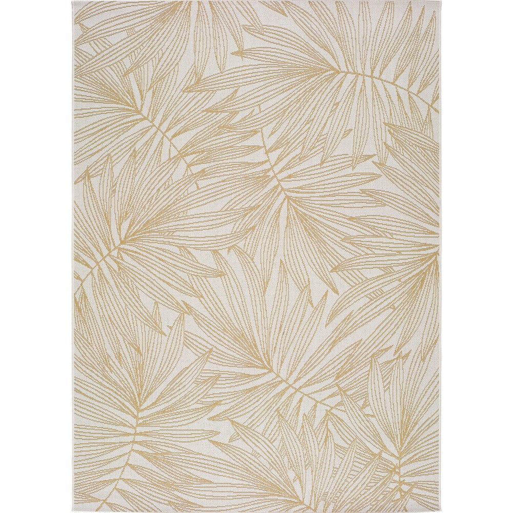 Hibis Leaf bézs kültéri szőnyeg, 80 x 150 cm - Universal