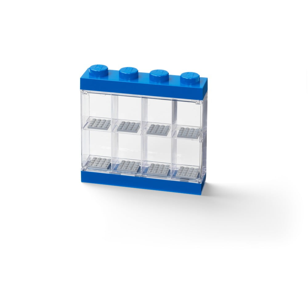 Kék, kisméretű tárolószekrény 8 db minifigurához - LEGO®