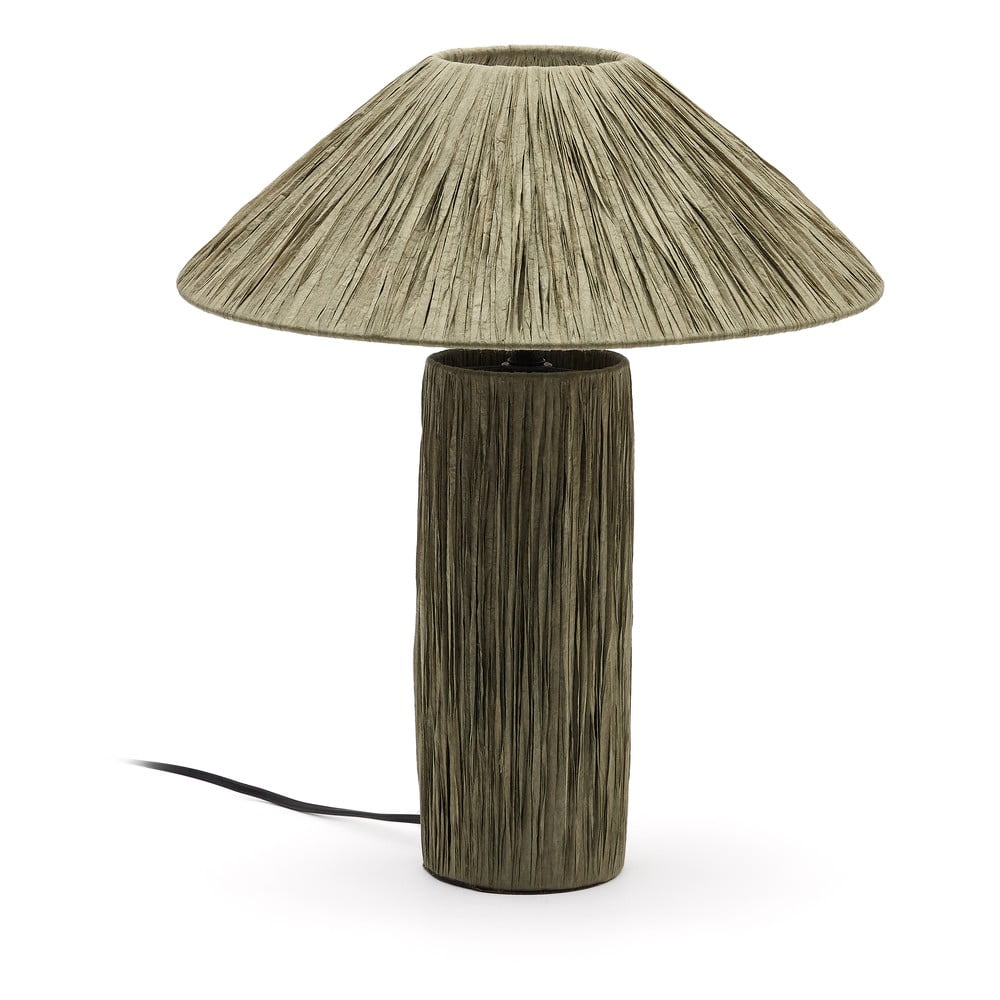 Khaki asztali lámpa (magasság 41 cm) Samse – Kave Home